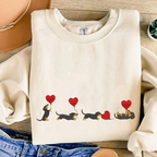 Dachshund With Heart Balloons Embroidery Shirt Valentine Dachshund Lover Valentines Day Dog Mom Holiday Sausage Dogs Shirt Love Puppy 1767843028073.png