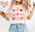 Comfort Colors Valentines Day Teacher Shirt Teaching Little Valentines Cute Strawberry Candy Hearts School Coquette Sweethearts Y2k Gift 1768011191936.png