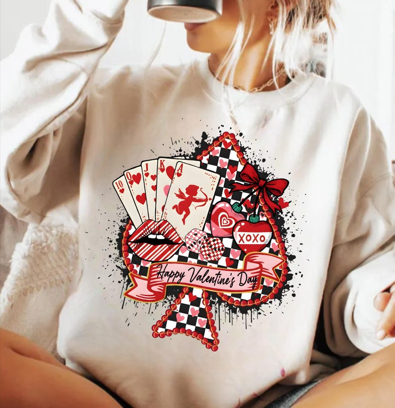 Happy Valentines Day Shirt Western Valentine Shirt Checkered Turquoise Valentine Shirt Preppy Valentine Shirt Howdy Valentine Shirt 1768011763721.png