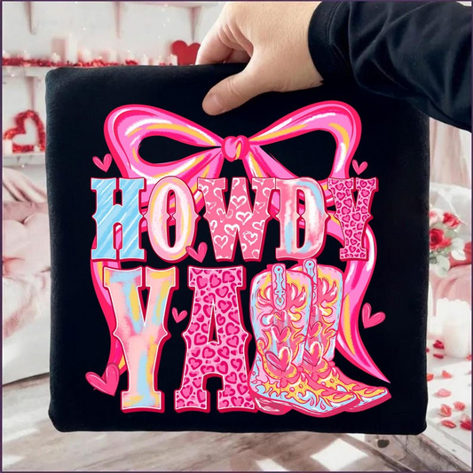 Howdy Valentine Shirt Valentine Cowboy Western Shirt Heart Love Shirt Trendy Valentine Shirt Valentine Shirt 1768013897094.png