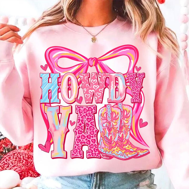 Howdy Valentine Shirt Valentine Cowboy Western Shirt Heart Love Shirt Trendy Valentine Shirt Valentine Shirt 1768013897373.png