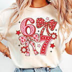 Funny Six Seven Valentine Coquette Bow Shirt 67 Viral Internet Joke Shirt Preppy Heart Bow Shirt 1768014197591.png