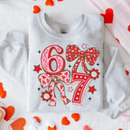 Funny Six Seven Valentine Coquette Bow Shirt 67 Viral Internet Joke Shirt Preppy Heart Bow Shirt 1768014197606.png