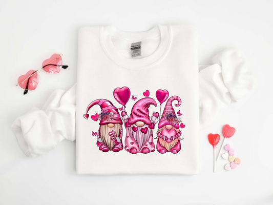 Gnomes Valentines Day Sweatshirt Gnome Hearts Sweatshirt Valentines Day Shirts For Women Valentines Day Gift Cute Gnome Sweatshirt 1768014446650.png