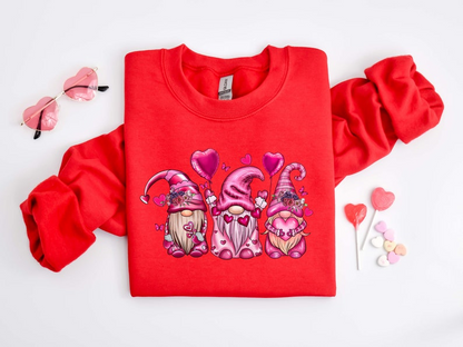 Gnomes Valentines Day Sweatshirt Gnome Hearts Sweatshirt Valentines Day Shirts For Women Valentines Day Gift Cute Gnome Sweatshirt 1768014446816.png