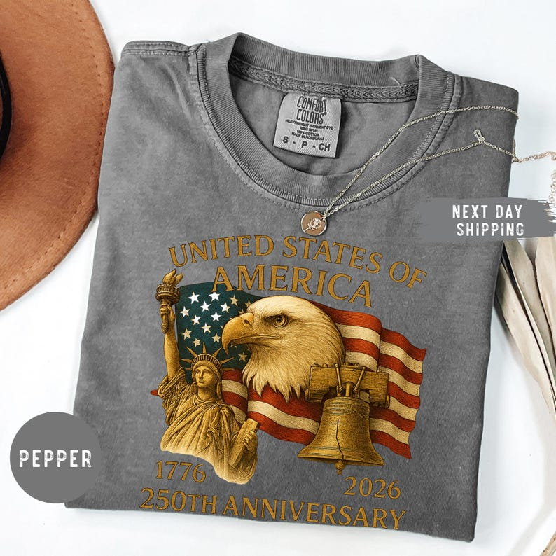 Comfort Colors America 250th Anniversary Shirt Patriotic Usa Shirt Independence Day Graphic T Shirt 1768534362933.png