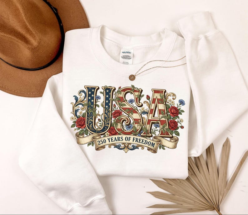 Retro Usa 250 Shirt Independence Day Sweatshirt Celebrate 250th Anniversary Shirt Usa Flag Tee 4th Of July Shirt Patriotic Gift 1768535985241.png