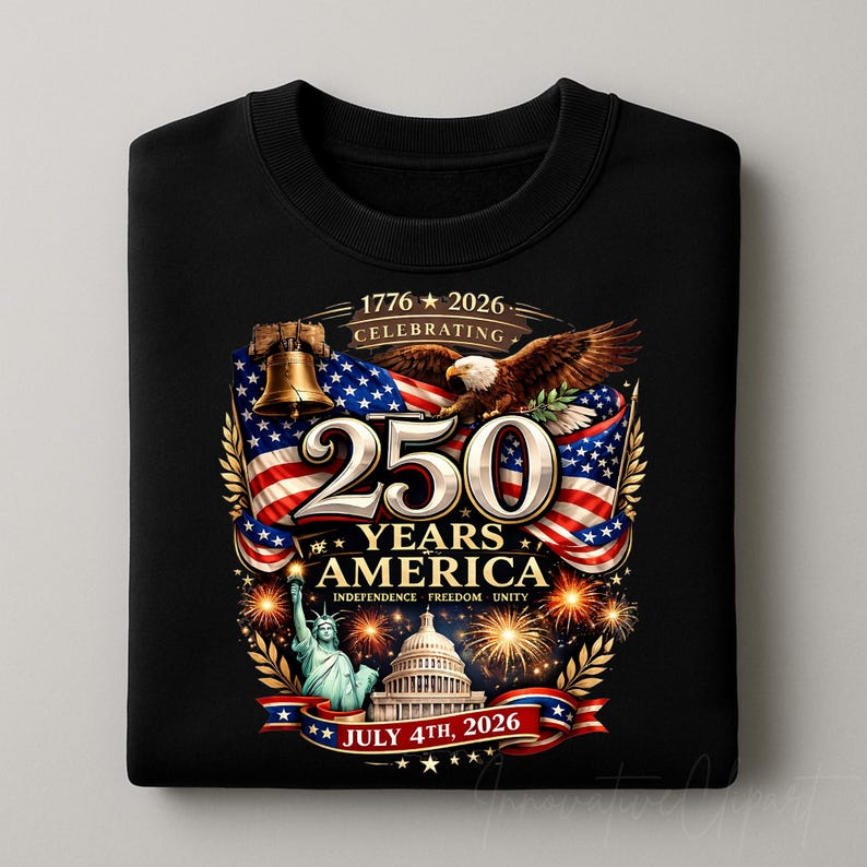 America 250th Anniversary Art Shirt 1776 2026 United States Of America Usa Independence Day Shirt Patriotic Gift 1768536764950.png