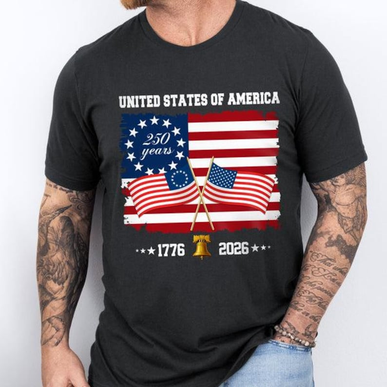 United States Of America T Shirt Patriotic 250th Anniversary Shirt 1768537386206.png
