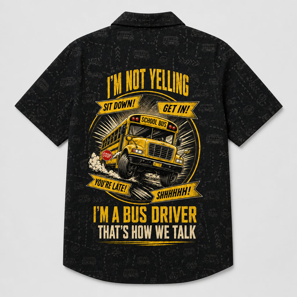 I'm Not Yelling Bus Driver Kids AOP Shirt – Name Badge - Personalized Hawaiian Kids Shirt - AOP 17ac51f3-2cfe-47ab-ba11-c1dfa2600534.jpg