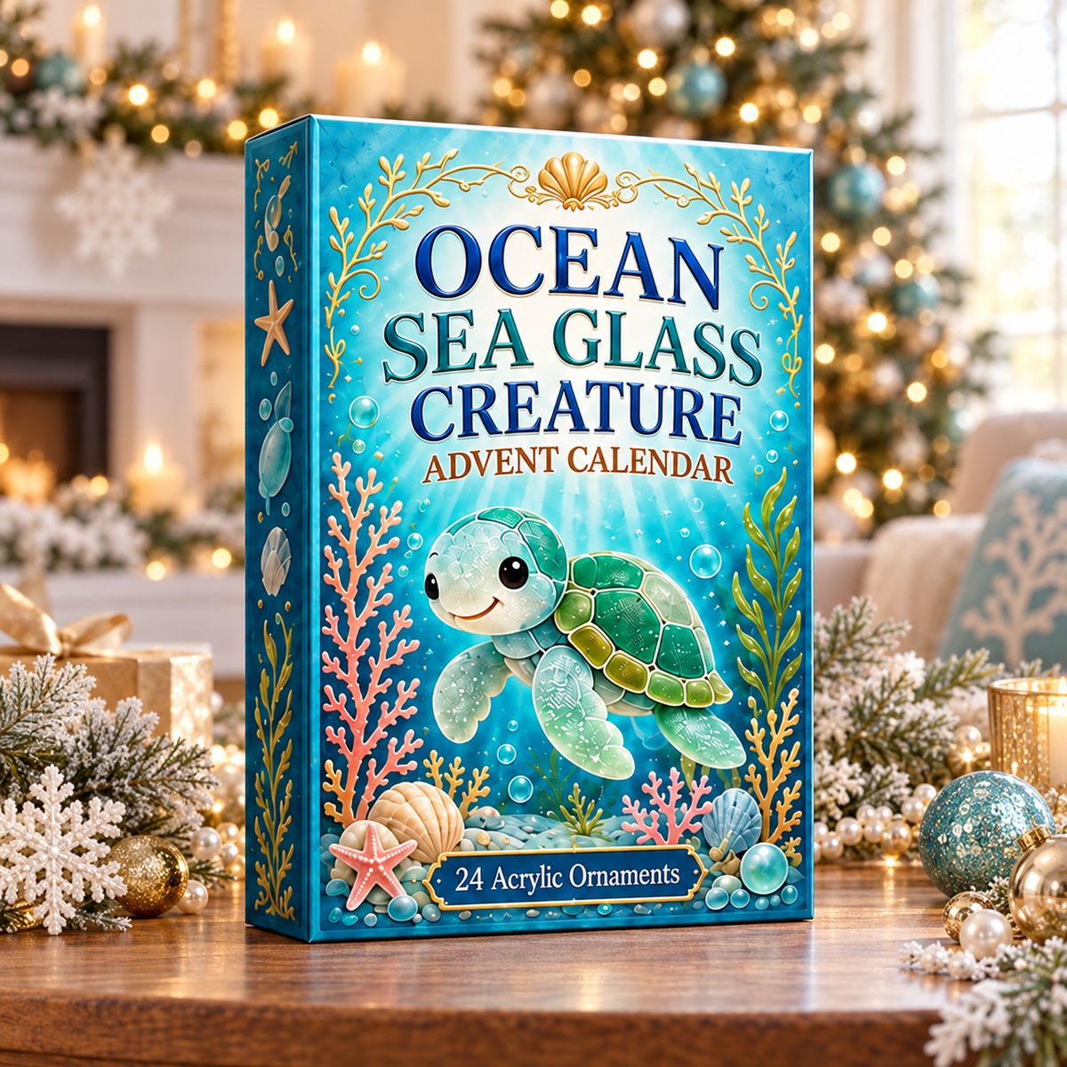 Sea Glass Ocean Friends Advent Calendar 2026 - 24-Day Festive Countdown, Acrylic Charms Blind Box - Gift For Ocean Lovers 182d3e95-f297-4e3b-b61b-de87fe7d943c-sea-glass-box.png