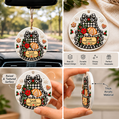 Fresh Bread Makes Hearts Happier Baking Lovers - Real 3D Raised Ornament 1864bcc7-e686-42d9-9c65-793693e1f8bc-5.png