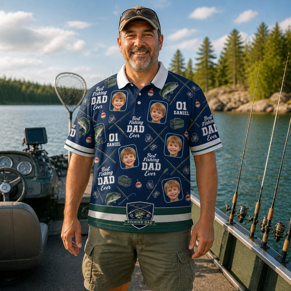 Fishing Dad Polo - Lifestyle 2