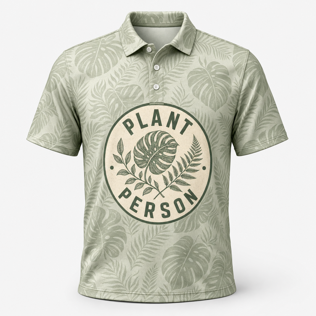 Plant Person Botanical Crest AOP Polo - Polo shirt - All over printed 18d5bdd9-e667-4fc8-8323-28b2549a1b1f.png