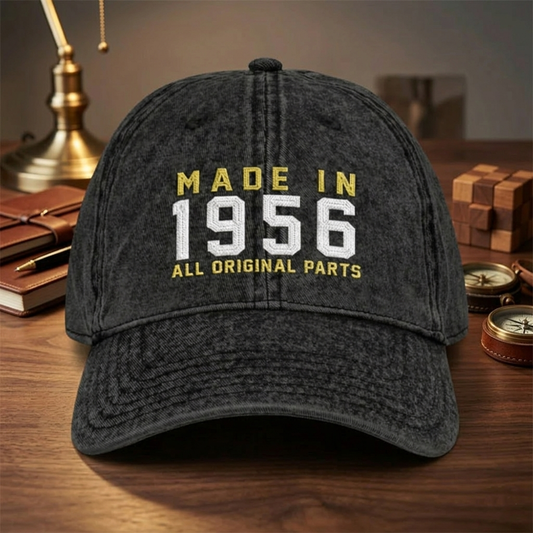 70th Birthday Gift, Vintage Embroidered Hat for 70th Birthday, Born In 1956 Cap 1956_baseball_cap_45acda80-4c15-430e-a7d2-03d199aa3231.png