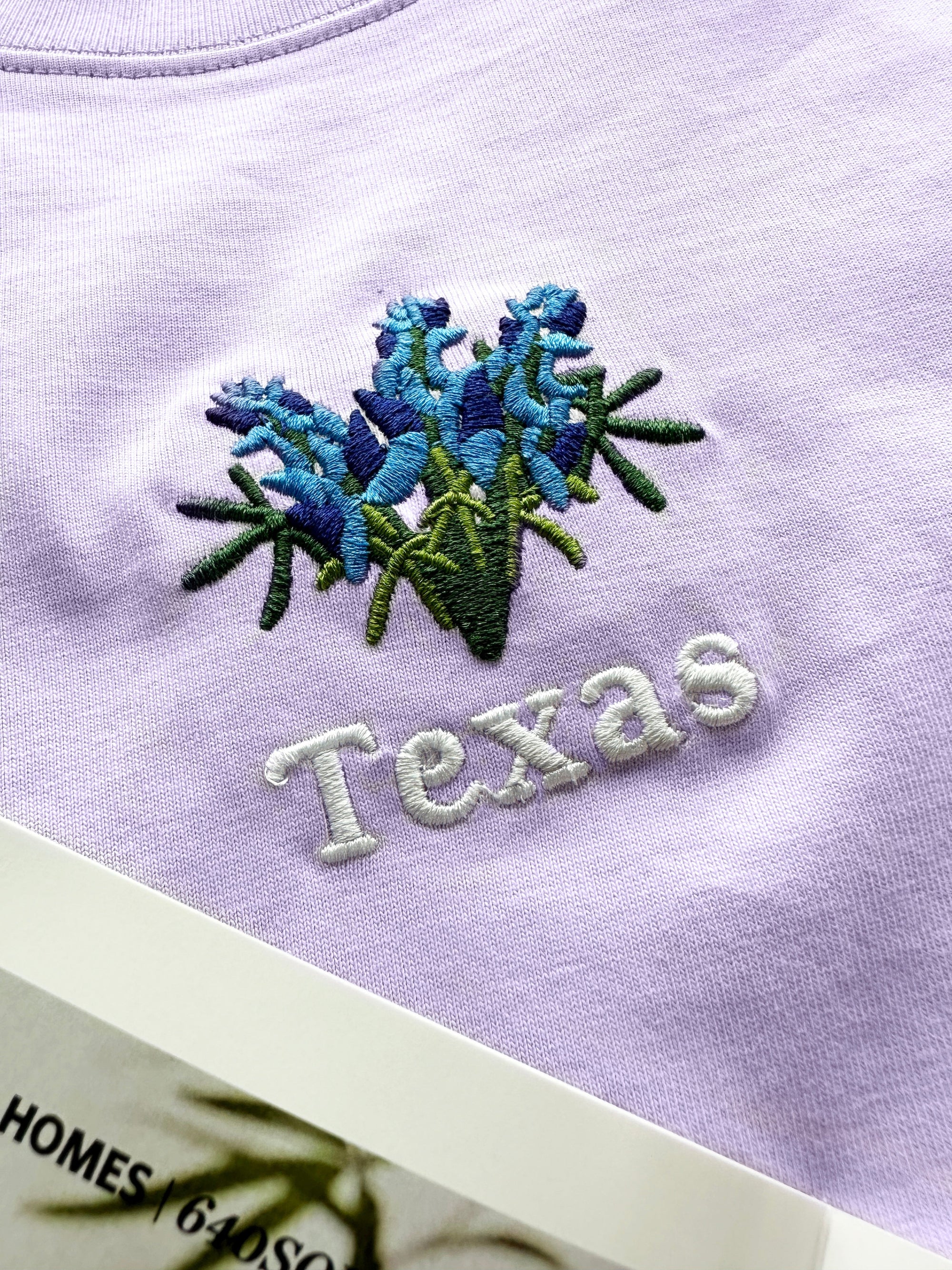 Texas Bluebonnets Sweatshirt, Embroidered Texas Shirt, Texas Crewneck Sweater, Embroidered Bluebonnets Shirt, Texas Bluebonnets 19_28a111ca-4ed6-42b1-8c0a-9123642e29d1.jpg?v=1743397365