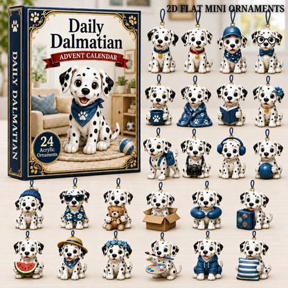 Daily Dalmatian Advent Calendar 2026 - 24-Day Festive Countdown, Acrylic Charms Blind Box - Gift For Dog Lovers 19b14c5b-20a5-4c76-8334-70e8a073bcf5-dalmatian-text.png