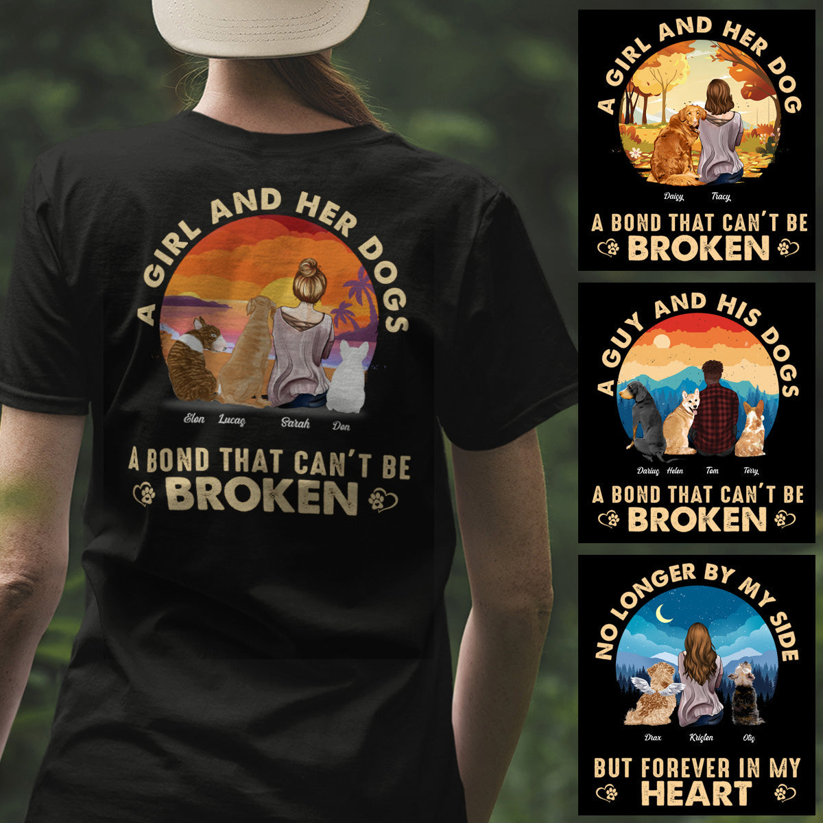 A Girl / Guy And Her / His Dog A Bond That Can't Be Broken Personalized Apparel - Gift For Dog Lovers 1Bannergg_0face2a5-bfe3-4ed8-bda8-cd0f4dfaf6b1.jpg