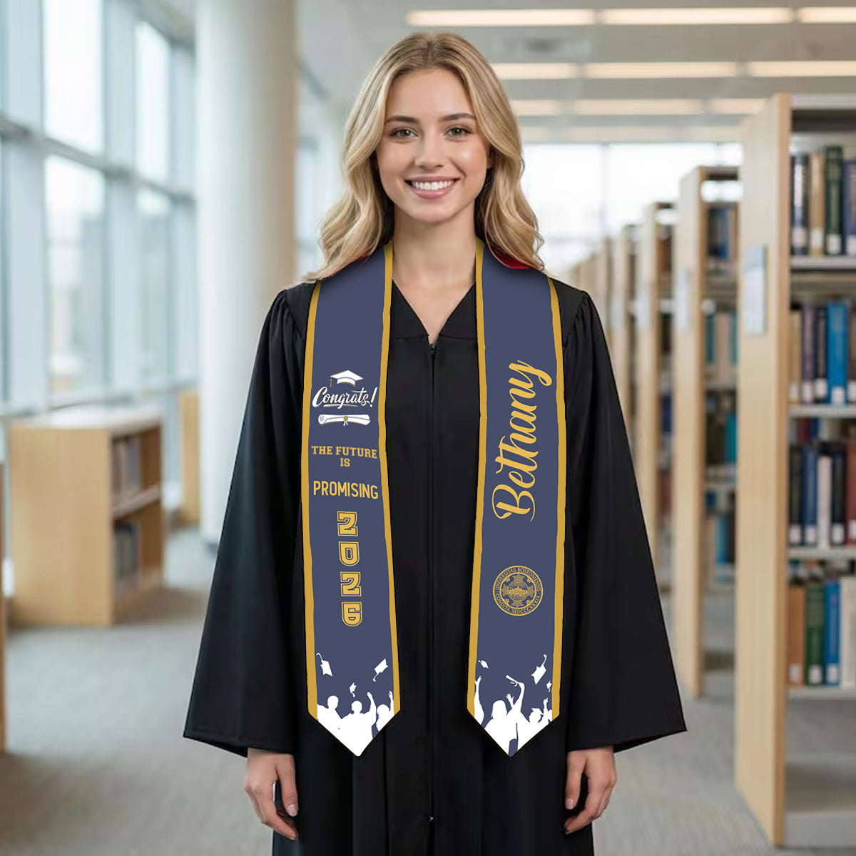 Graduation Stoles - Special Graduation Gift, Graduation Sash Class of 2026