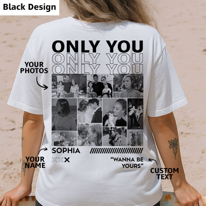 Only You - Personalized Shirt For Couple Him Her