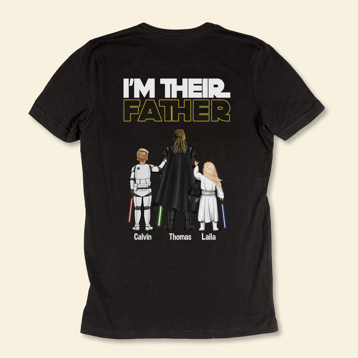 I'm Their Father - Personalized Apparel - Gift For Father, Daddy, Father's Day, Birthday Gift 1_07710fec-ea24-49d7-83aa-b2bdec270907.jpg