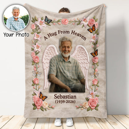 A Hug From Heaven - Memorial Blanket