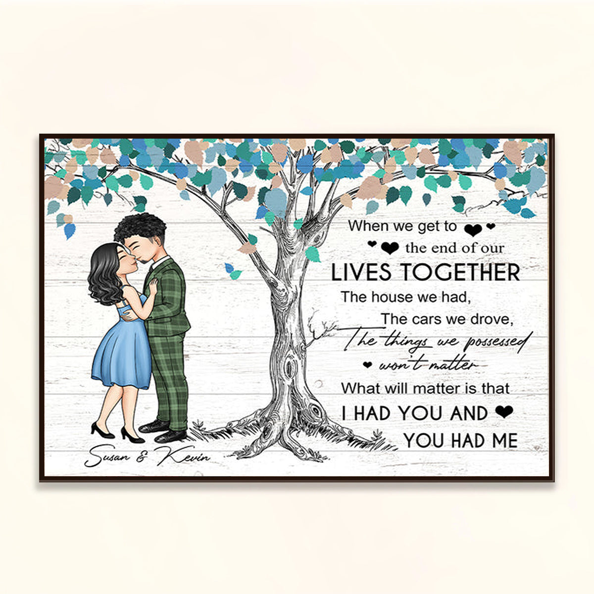 I Had You And You Had Me Personalized Poster - Canvas - Gift For Couple 1_2.jpg