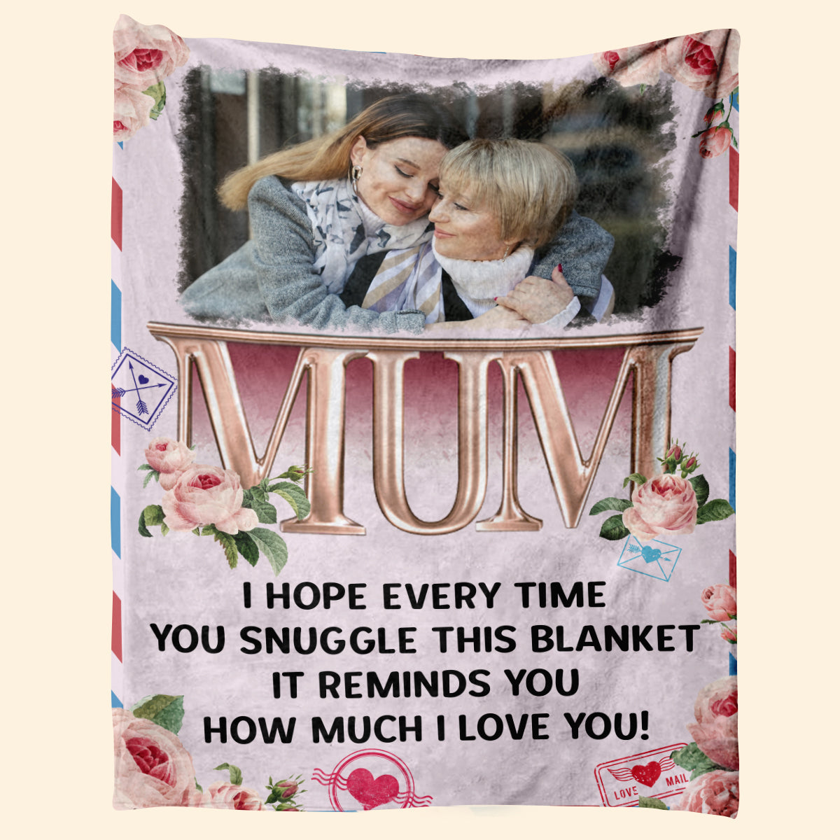 This Blanket Will Remind You How Much We Love You - Personalized Blanket - Birthday Mother's Day Gift For Mum, Mom 1_21a85c84-d66e-47fe-903c-d5161b7901cd.jpg