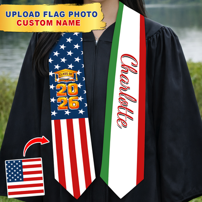 Custom Name Stoles - Personalized Graduation Stoles