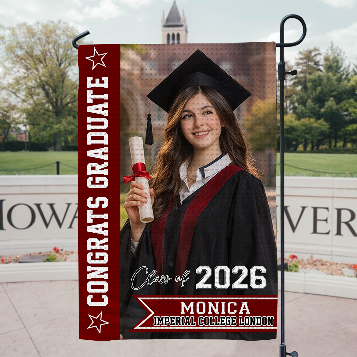 Class Of 2026 Flags - Graduation Flags - Perfect Gift for Graduates