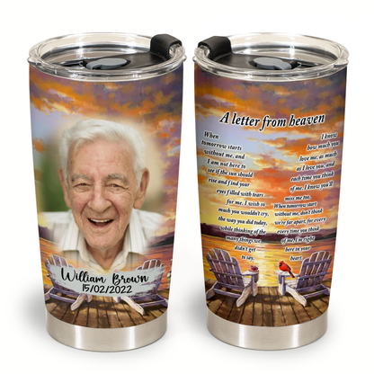 Memorial Gift - A Letter From Heaven Cardinal Bird - Personalized Insulated Tumbler 1_2a07a41c-fe07-4287-8c40-4d23de63f870.png