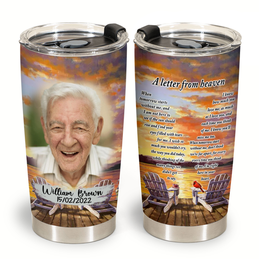 Memorial Gift - A Letter From Heaven Cardinal Bird - Personalized Insulated Tumbler 1_2a07a41c-fe07-4287-8c40-4d23de63f870.png