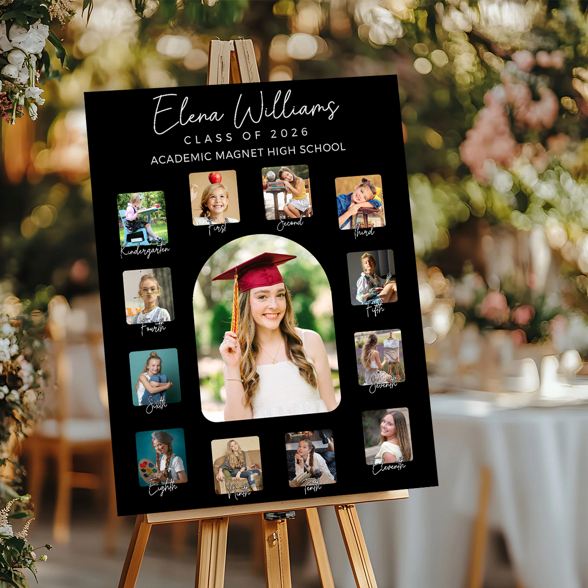 Graduation K-12 Graduation - Personalized Welcome Sign