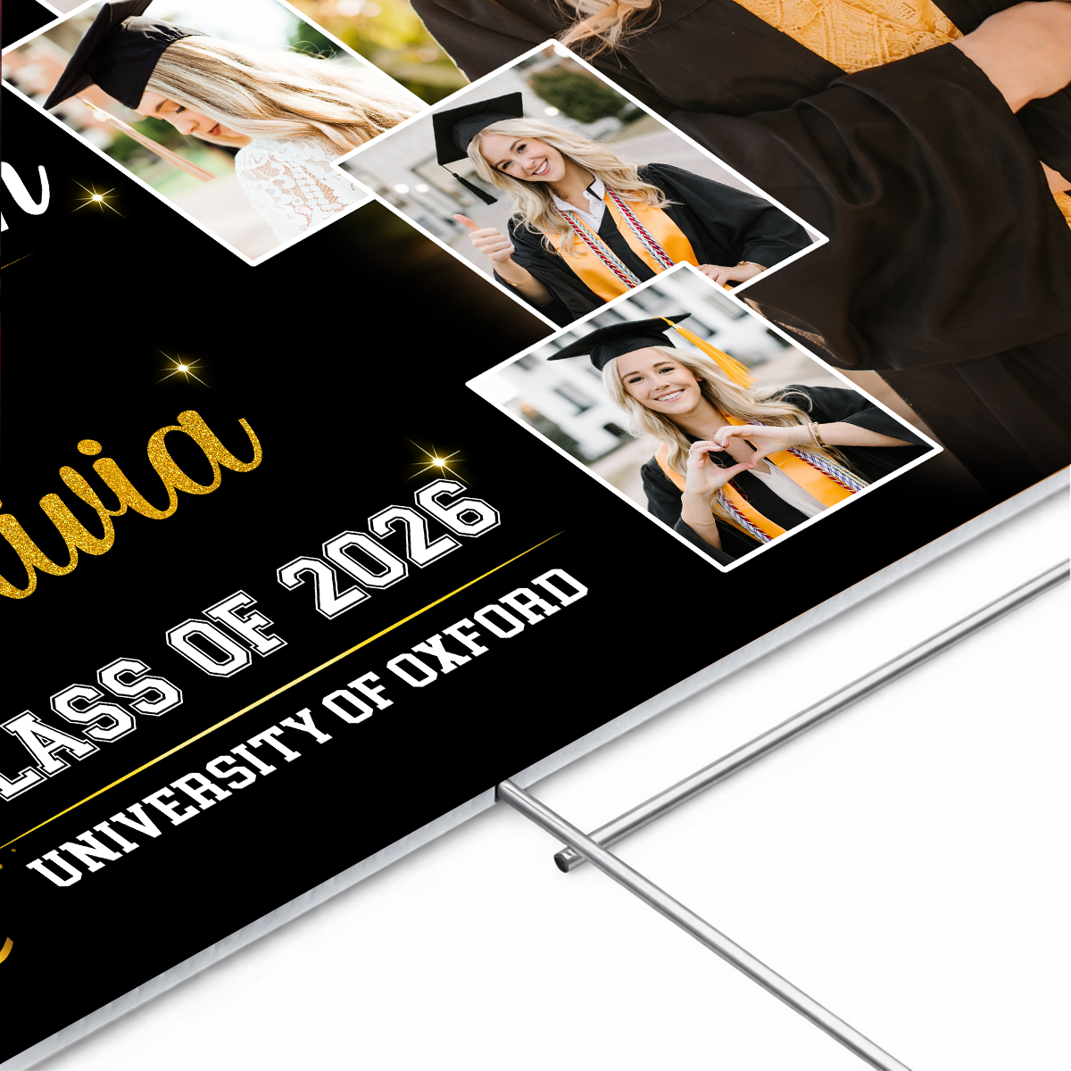 Graduation Party Yard Sign - Class of 2026 Lawn Sign