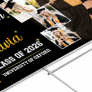Graduation Party Yard Sign - Class of 2026 Lawn Sign