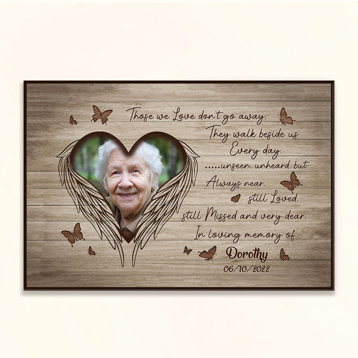 They Walk Beside Us Everyday - Personalized Canvas - Loving, Memorial Gift For Family Members With Lost One 1_35395bf6-4973-4062-98c1-758725f6c27a.jpg