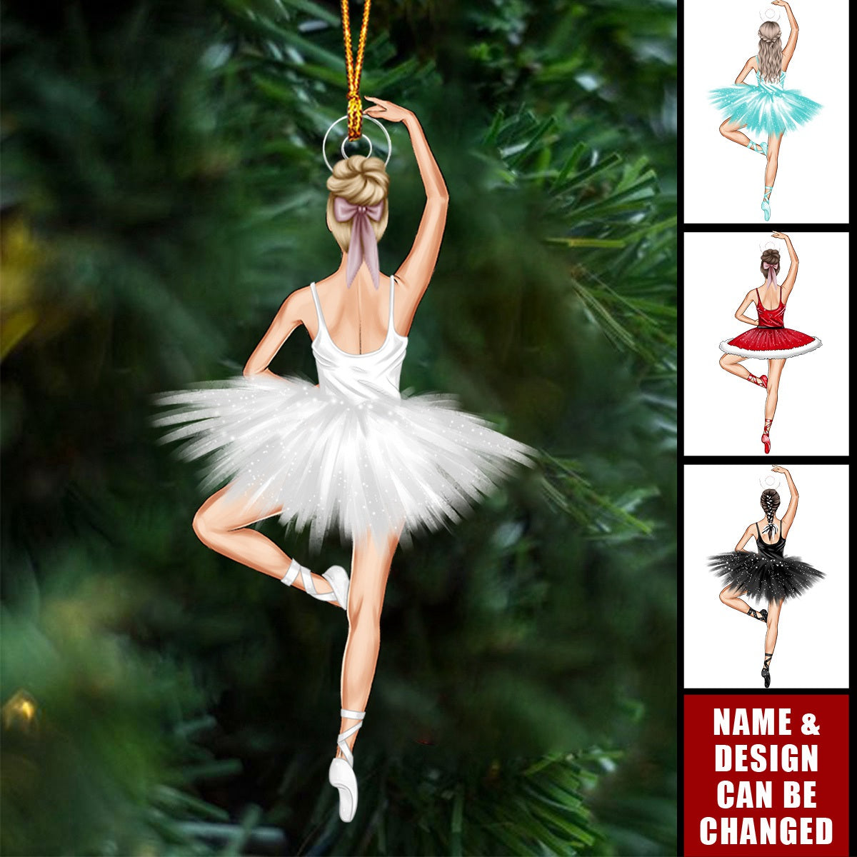 Ballet Dancer Personalized Acrylic Ornament, Gifts For Ballet Dancer, Christmas Ornament 1_35f8edaa-b96c-404c-9fd8-7886c8086236.jpg