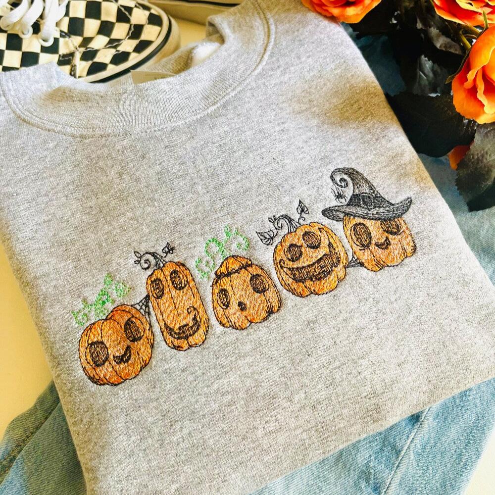Spooky Pumpkin Patch Halloween Embroidered Crewneck | Halloween Sweatshirts | Autumn Crewneck | Spooky Season Sweatshirts 1_3b3c58d2-cb16-45ac-af3a-e80e886c9245.jpg