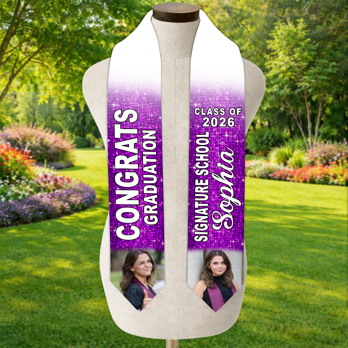 Custom Name Graduation Gift Stoles - Personalized Stoles