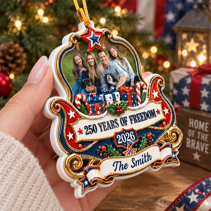Our Christmas Crew - Real 3D Raised Ornament