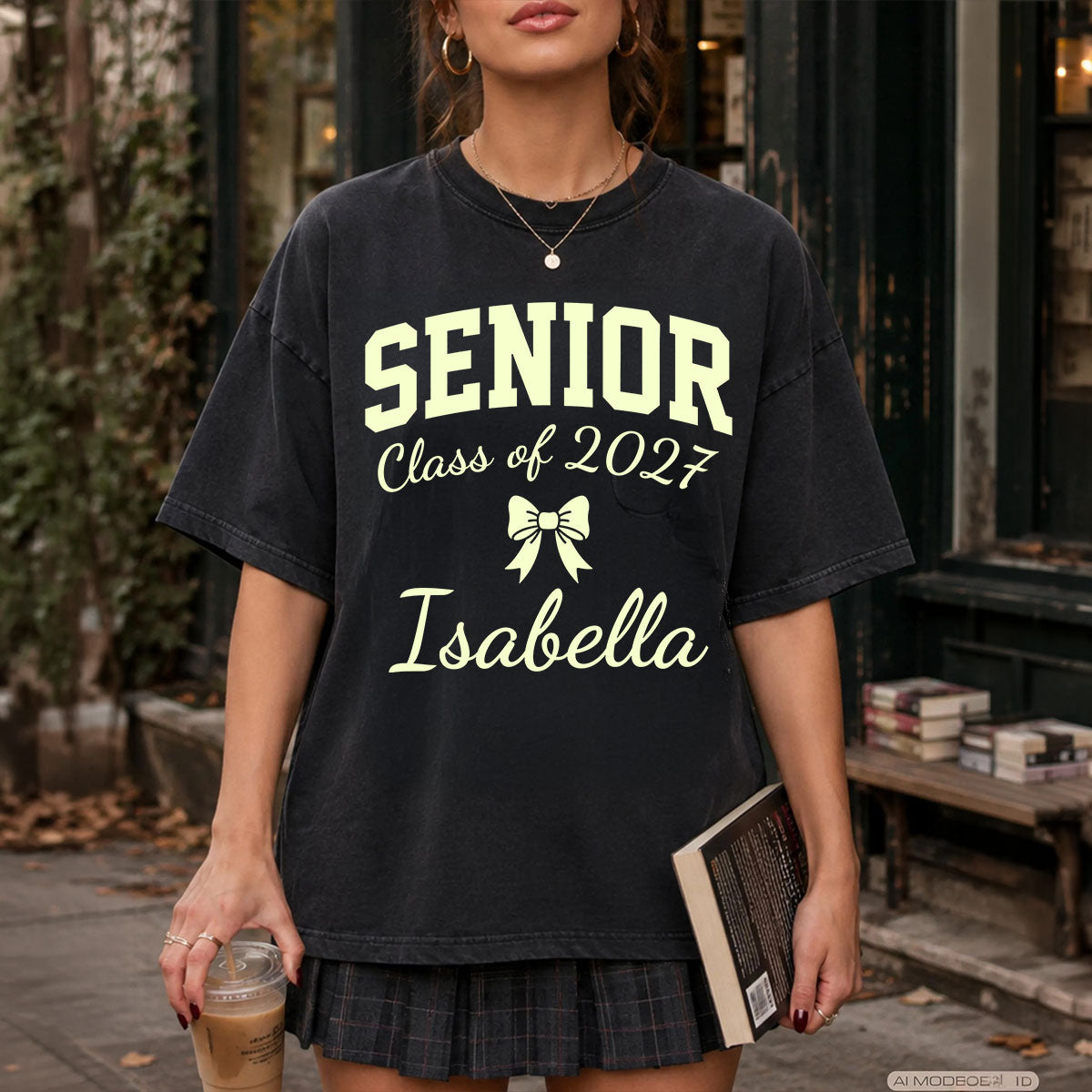 Personalized Name Senior - Class of 2027 - Personalized Shirt