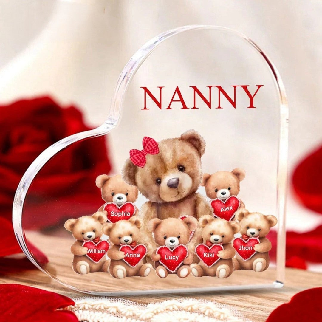 Mama Bear With Little Kids - Personalized Heart Shaped Acrylic Plaque - Gift For Grandma 1_4_d3a1c21d-38c6-4e39-873a-a0aae096d2d9_5000x_1.jpg