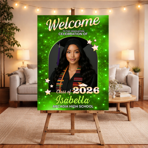 Class Of 2026 Star - Graduation Welcome Sign Party