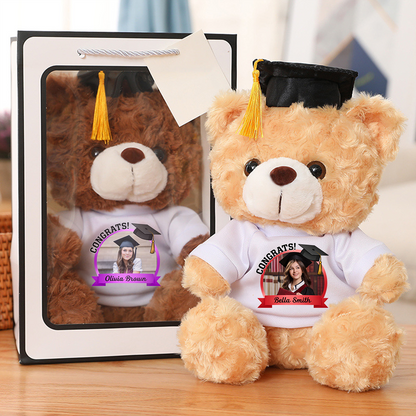 Congrats Personalized Graduation Teddy Bear