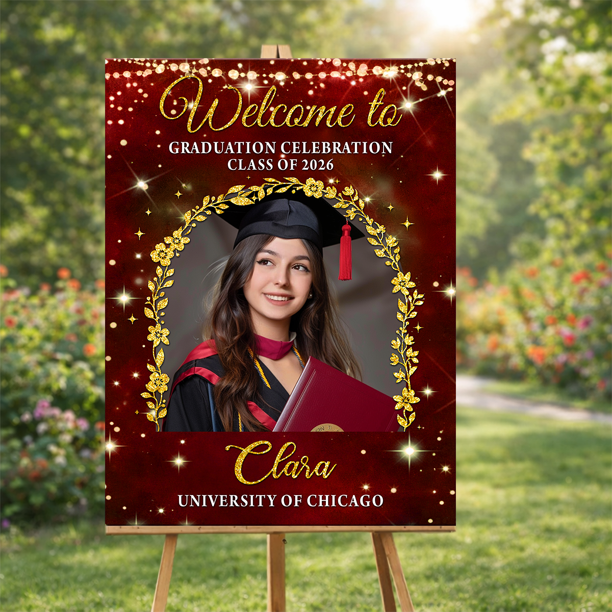Special Personalized Graduation Welcome Sign Party