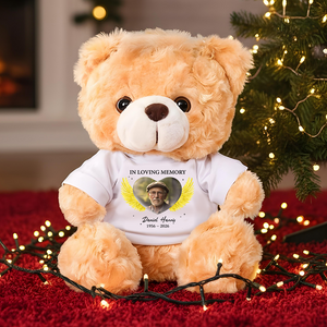 Memorial A Hug From Heaven - Personalized Teddy Bear
