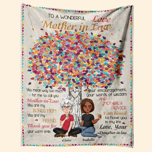To A Wonderful Mother In love - Personalized Blanket - Mother's day Gift, Gift For Mother-in-Law 1_5e0bba3a-e49f-4134-8f19-c1b9cd2dd3c1.jpg