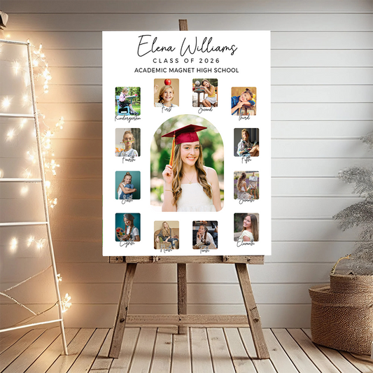Graduation K-12 Graduation - Personalized Welcome Sign