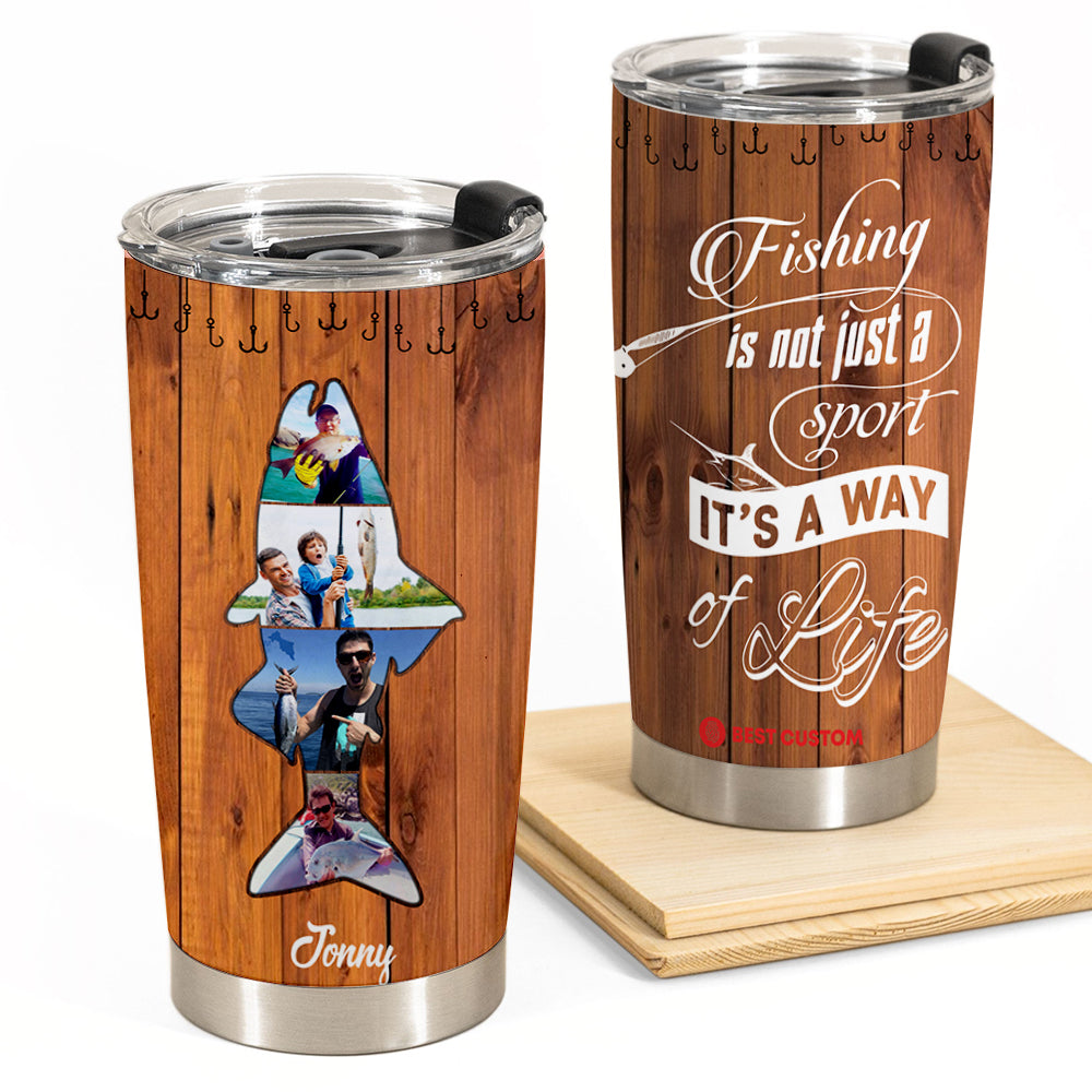 Salmon Fishing - Personalized Photo Tumbler - Gift For Fishing Lovers 1_631309a9-b62d-4844-8d56-8a14a26c474f.jpg