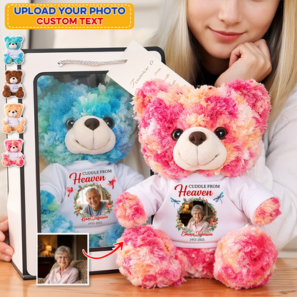 A Cuddle From Heaven - Personalized Teddy Bear